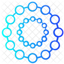 Nanoparticule Icône