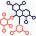 Nanotecnologia Molecula Ciencia Icon