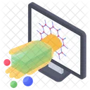 Nanotecnologia Ciencia Molecular Nanotecnologia Icono