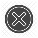 Nao Fechar Excluir Icon