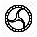 Nem Criptomoeda Criptografia Ícone