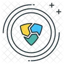 Nao Blockchain Dinheiro Ícone