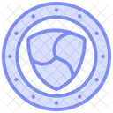Crypto Token Duotone Line Icone Icon
