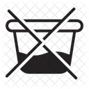 Não lavar  Icon