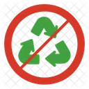 Reciclar Reciclavel Nao Ícone