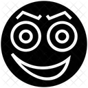 Nao Serio Sorriso Emoji Ícone