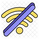 Sem Wifi Wifi Sem Internet Ícone