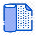 Waterproof Material Napkin Icon