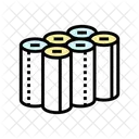 Napkin Roll Paper Icon