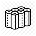 Napkin Roll Paper Icon