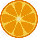 Naranja Citricos Frutas Icono