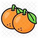 Naranja Naranjas Citricos Icono