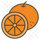 Naranja Naranjas Citricos Icono