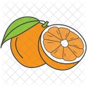 Naranja Fruta Comida Icono