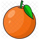 Naranja Citricos Frutas Icono