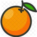 Naranja Citricos Zumo Icono