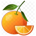 Naranja Fruta Comida Icon