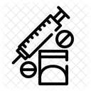 Narcoticos Droga Luz Icono