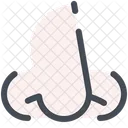 Nariz Olfato Tacto Icono