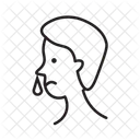 Coronavirus Secrecion Nasal Virus Icono