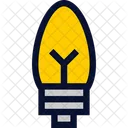 Narrow Bulb Light Icon
