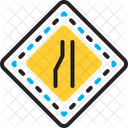 Narrow Parochial Highway Icon