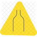 Narrow road ahead  Icon