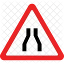 Narrow Road Narrowroad Narrowpathsigns Icon