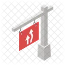Road Sign Narrow Road Road Symbol Icon