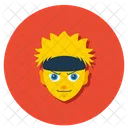 Naruto Superhero Character Icon