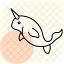 Narval Oceano Marinho Ícone