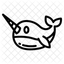 Narwal Krake Tier Symbol
