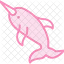 Narwal Saugetier Stosszahn Symbol