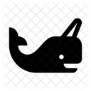 Narwal Wal Saugetier Symbol