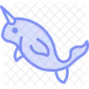 Narwhal Ocean Marine Icon