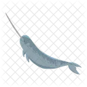 Narwhal whale  Icon