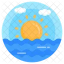 Nascer Do Sol Hora Da Manha Amanhecer Icon