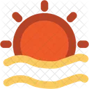 Nascer Do Sol Sol Oceano Icon