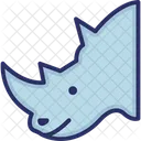 Nashorn Tier Nashorn Symbol