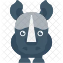 Nashorn Tier Nashorn Symbol