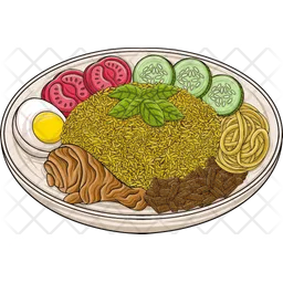 Nasi Kuning  Icon