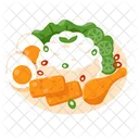 Rice Egg Chicken Icon