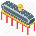 Nastro Trasportatore Di Produzione Logistica Dei Pallet Distribuzione Dei Prodotti Icon