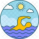 Natacao Piscina Agua Icon