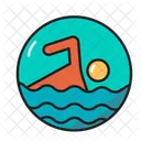 Natacao Piscina Agua Icon