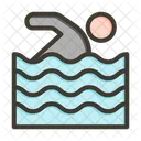 Piscina Agua Natacao Icon