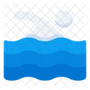 Nadar Nadar Piscina Icono