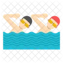 Natacion Nadador Piscina Icono