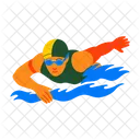 Natacion Acuaticos Deporte Icono