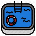 Natacion Piscina Agua Icono